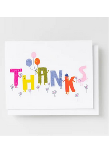 Thanks Letter Friends Card - Tigertree