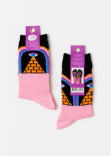 Load image into Gallery viewer, Women&#39;s - Pyramid Crew Socks - Tigertree
