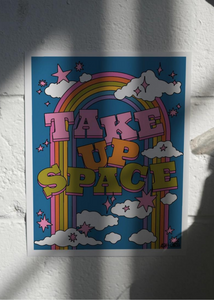 11" x 14" Take Up Space Print - Tigertree