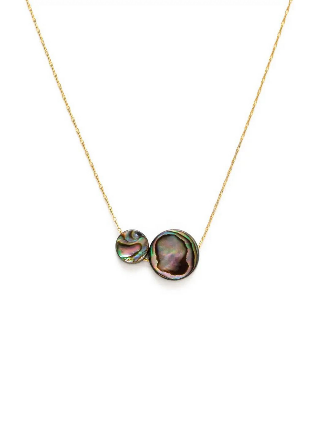 Abalone Dots Necklace - Tigertree