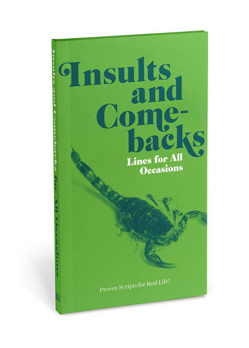 Insults & Comebacks Lines for All Occasions - Tigertree
