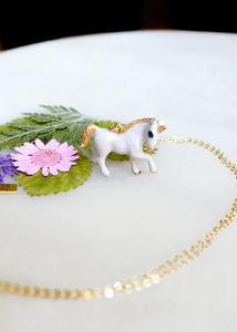 Tiny Unicorn Mama Necklace - Tigertree