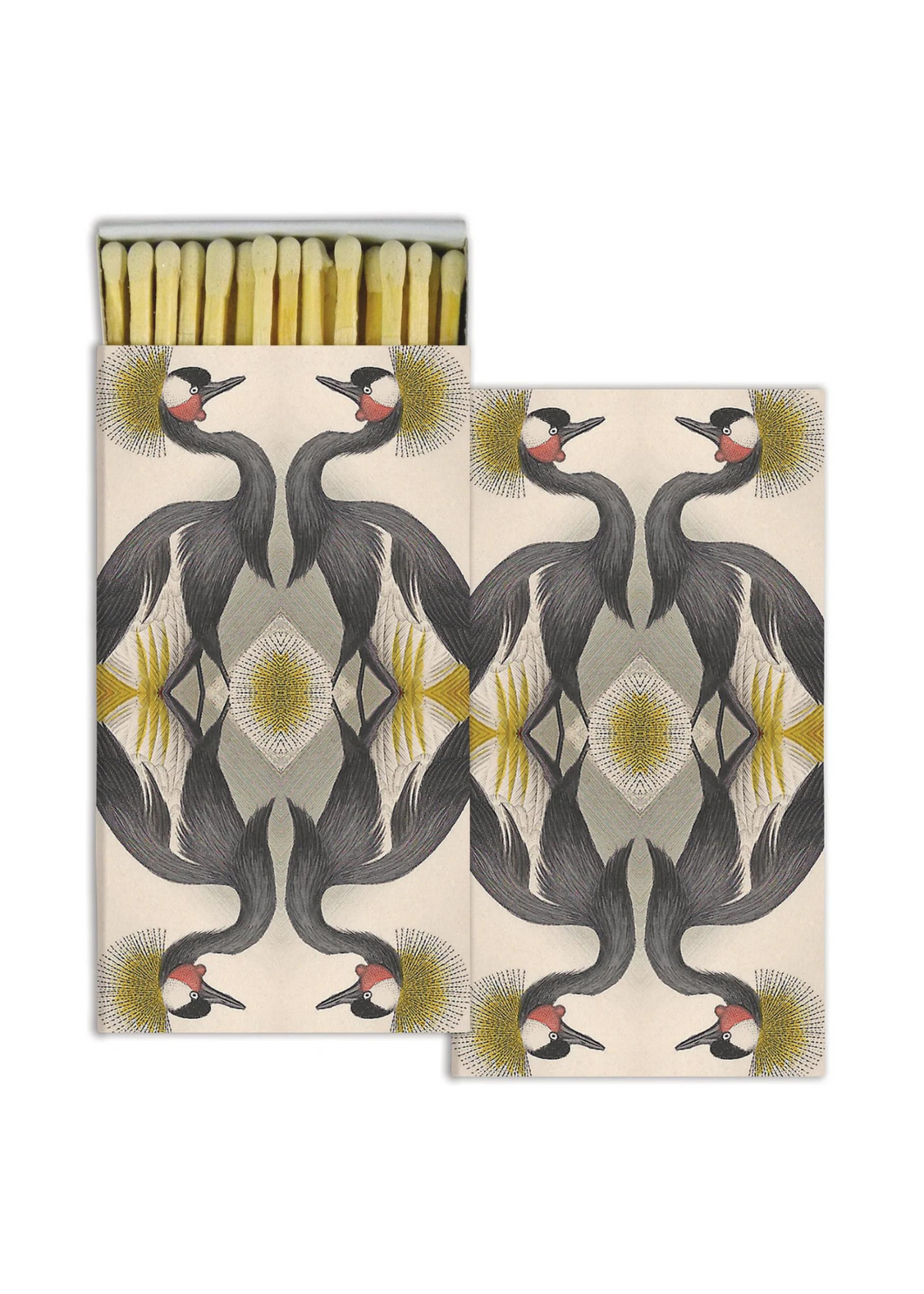 Crested Crane Matches - Tigertree