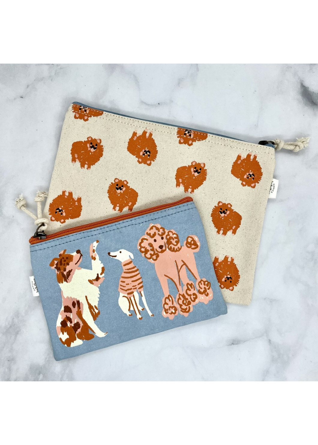 Zip Pouch Puppos - Set of 2 - Tigertree