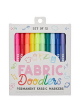 Load image into Gallery viewer, Fabric Doodlers Markers - Set of 12 - Tigertree
