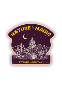 Nature Is Magic Sticker - Tigertree