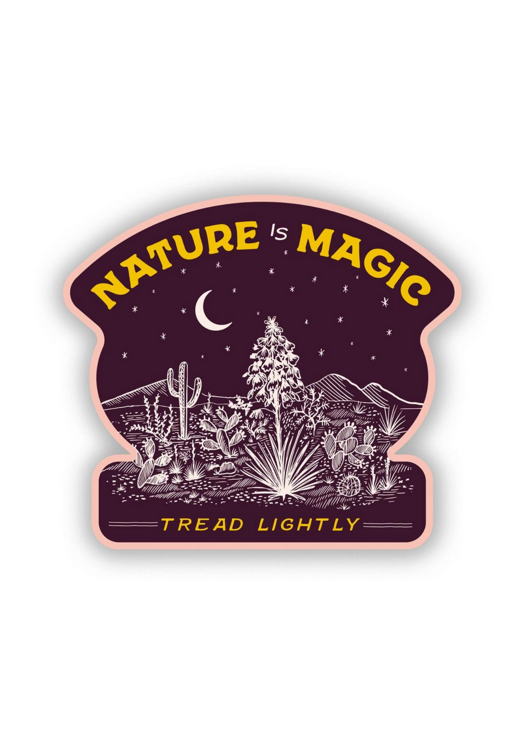 Nature Is Magic Sticker - Tigertree