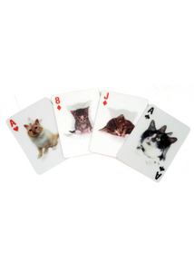 3D Playing Cards - Cats - Tigertree
