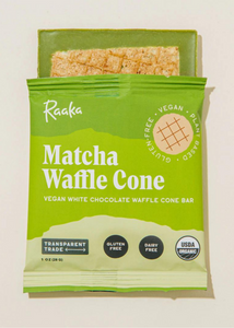 Waffle Cone - Matcha - Tigertree