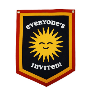Everyone's Invited Camp Flag - Tigertree
