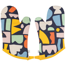 Load image into Gallery viewer, Doodle Oven Mitts - Set of 2 - Tigertree
