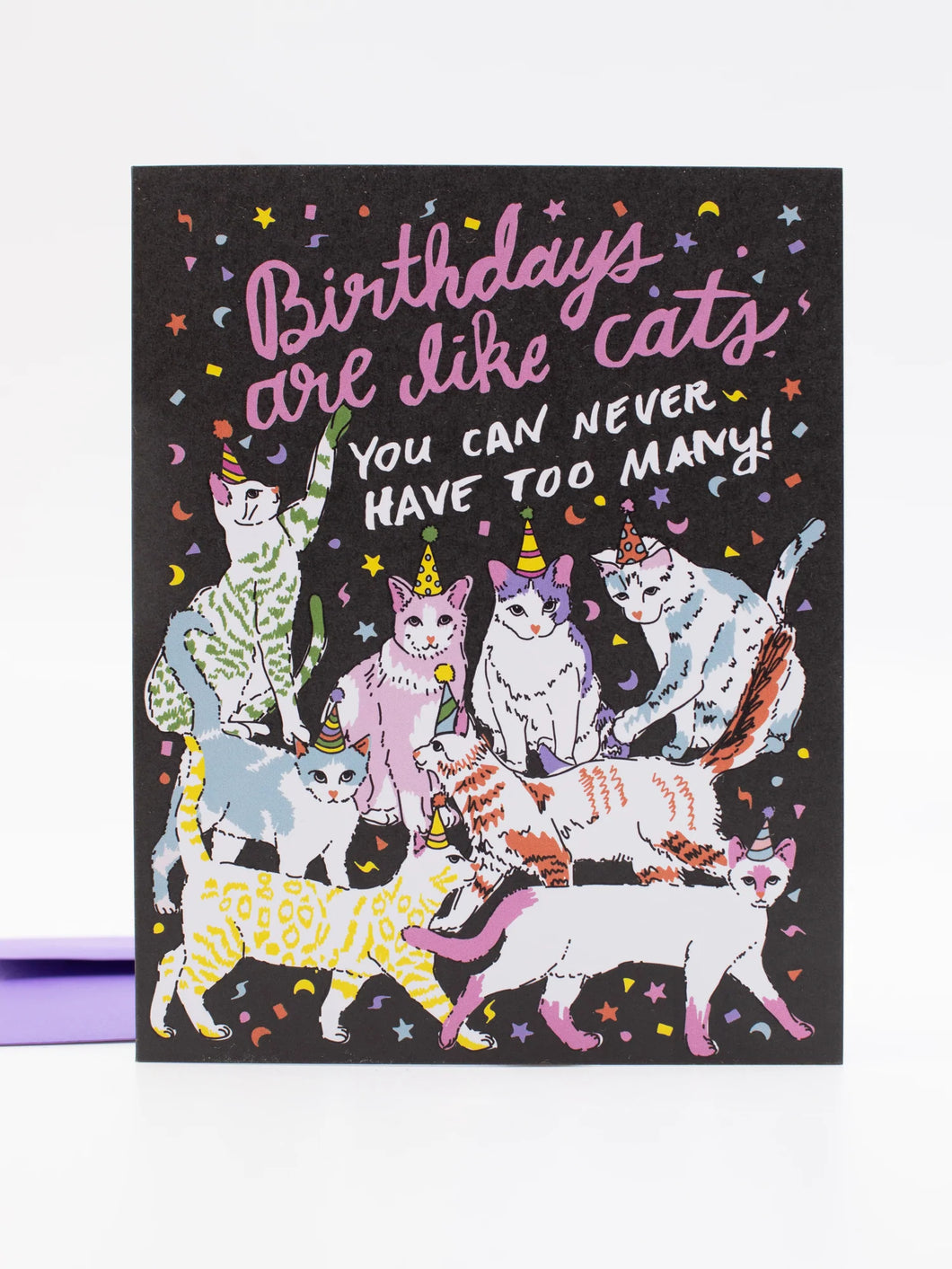 Birthday Cats Card - Tigertree