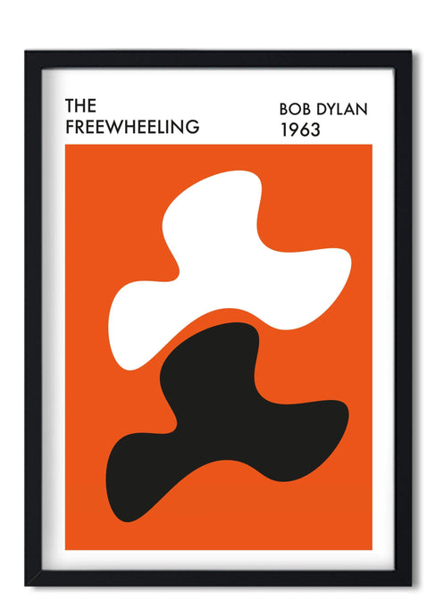 The Freewheeling Bob Dylan Print - Tigertree