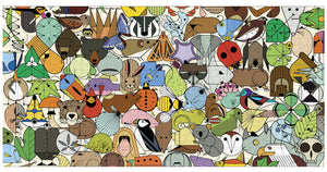 Charley Harper Beguiled by Wild Puzzle - Tigertree