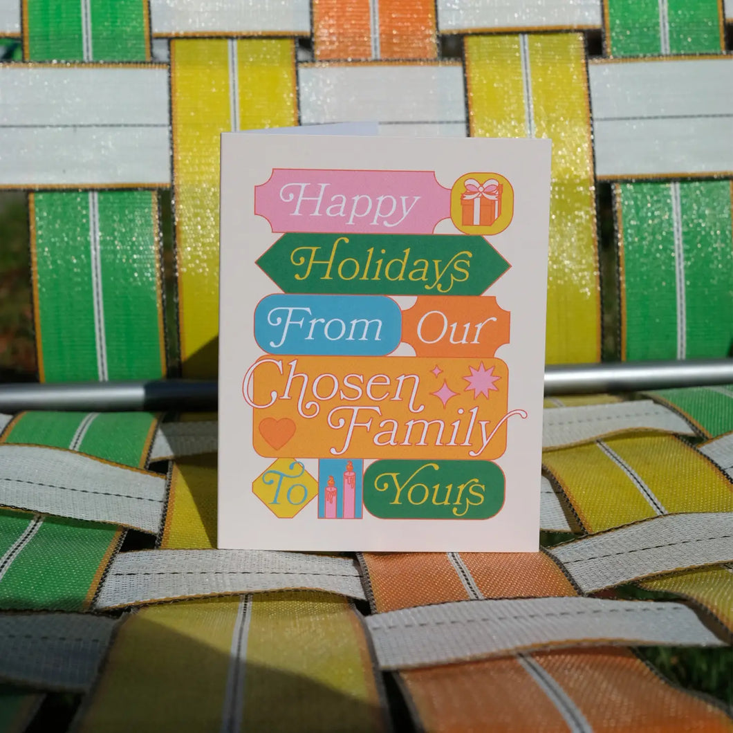 Chosen Family Holidays Cards - Tigertree