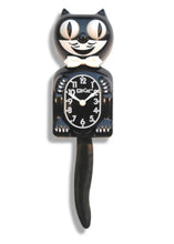 Load image into Gallery viewer, Black Kit-Cat Clock - Tigertree
