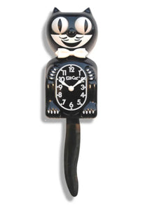 Black Kit-Cat Clock - Tigertree