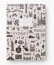 Load image into Gallery viewer, Bon Voyage Stitched Notebooks S/3 - Tigertree
