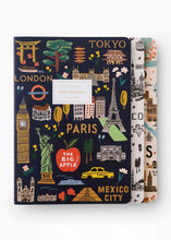 Load image into Gallery viewer, Bon Voyage Stitched Notebooks S/3 - Tigertree
