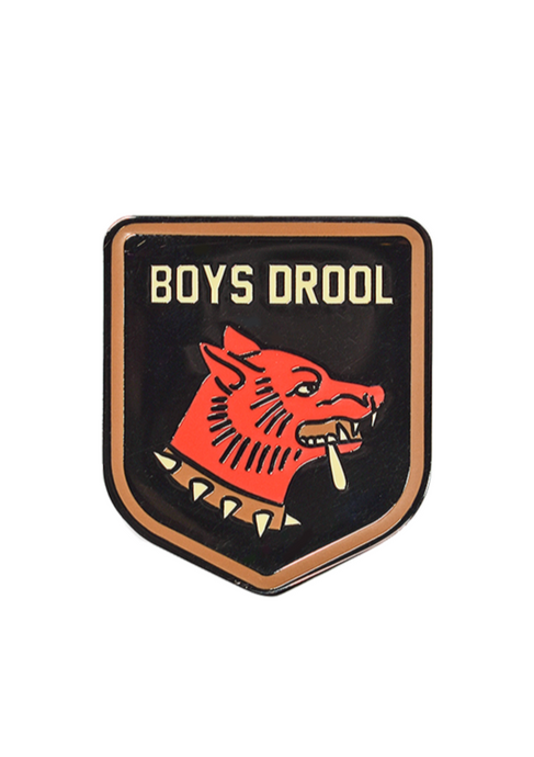 Boys Drool Enamel Pin - Tigertree