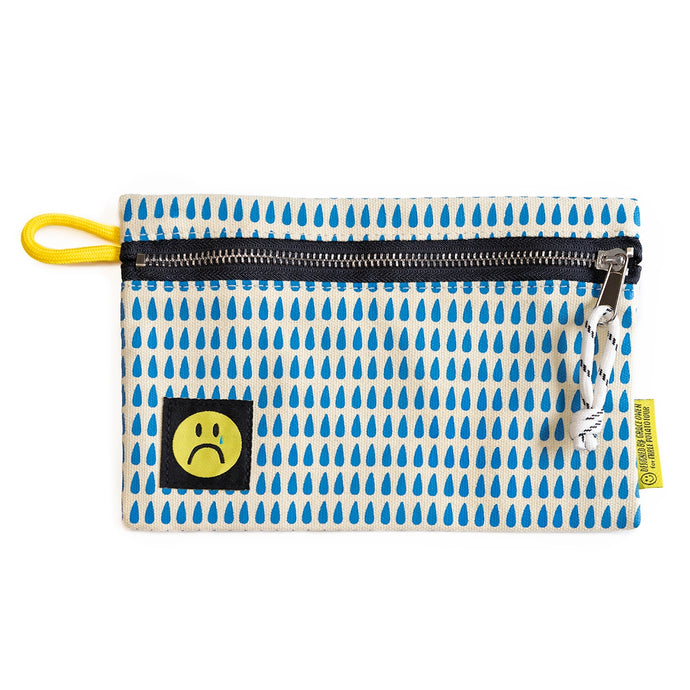 Zip Pouch - Sad Face - Tigertree