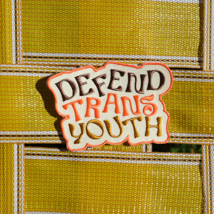 Defend Trans Youth Patch - Tigertree