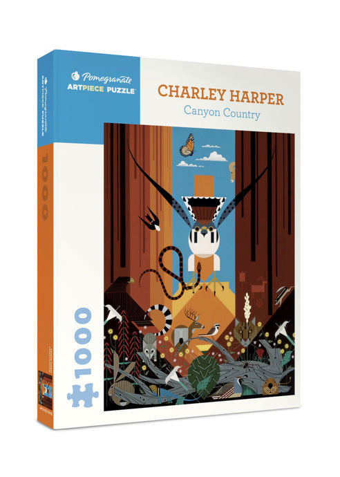 Charley Harper: Canyon Country Puzzle - Tigertree