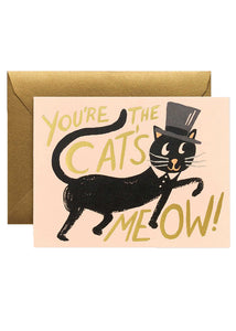 Cat's Meow Card - Tigertree