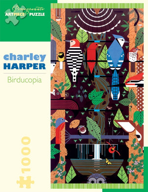 Charley Harper: Birducopia 1,000-piece Jigsaw Puzzle - Tigertree