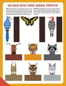 Charley Harper Arts & Animals Activity Book - Tigertree