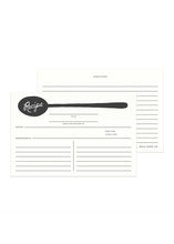Load image into Gallery viewer, Charcoal Spoon Recipe Card - Tigertree
