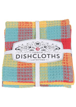 Load image into Gallery viewer, Check Lemon Dishcloths S/3 - Tigertree
