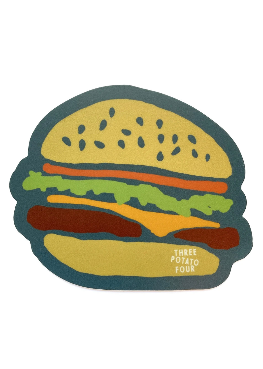 Cheeseburger Sticker - Tigertree