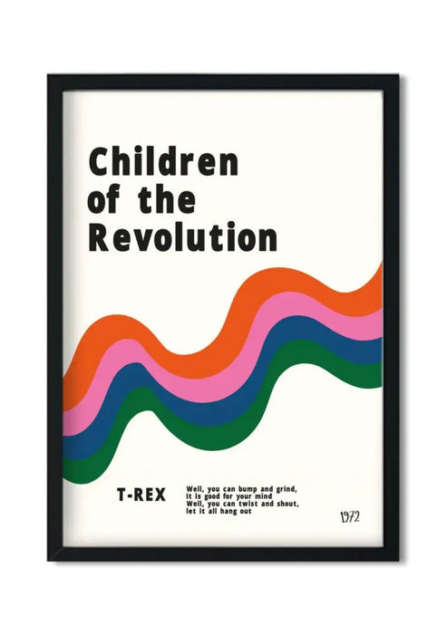 Children Of The Revolution Print - Tigertree