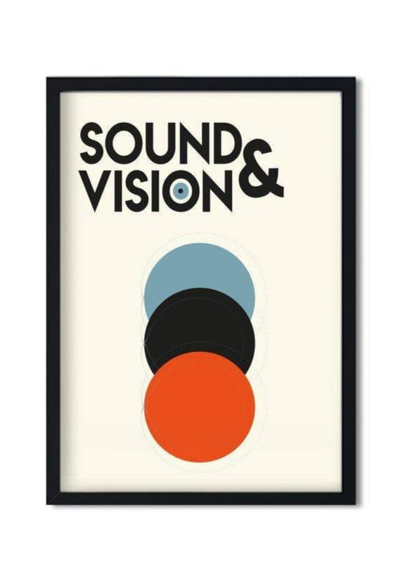 Sound and Vision Bowie Print - Tigertree