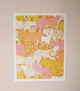 11" x 14" Safari Turmeric Print - Tigertree