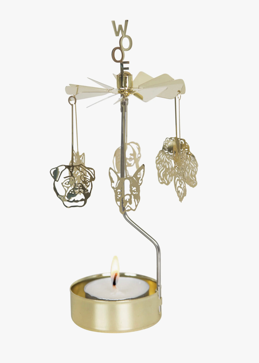 Dog Family Rotary Candle Holder - Tigertree