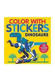Color With Stickers: Dinosaurs - Tigertree
