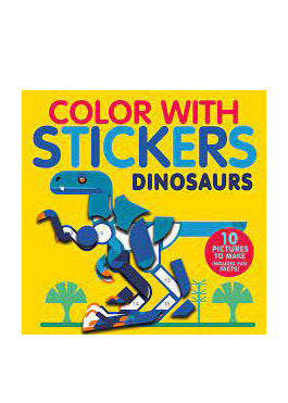 Color With Stickers: Dinosaurs - Tigertree