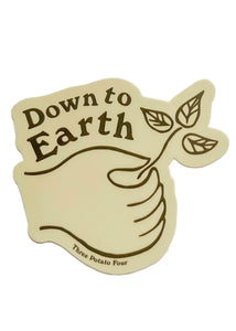 Down To Earth Sticker - Tigertree