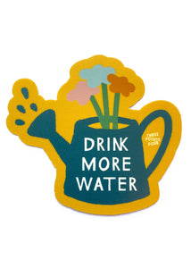 Drink More Water Sticker - Tigertree