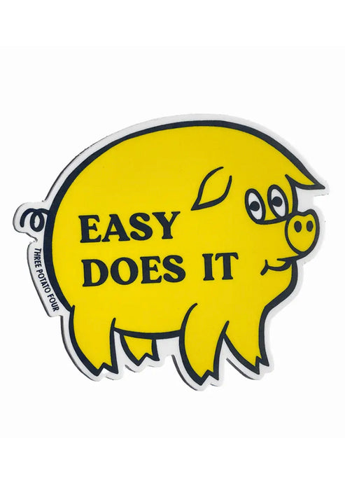 Easy Does It Sticker - Tigertree