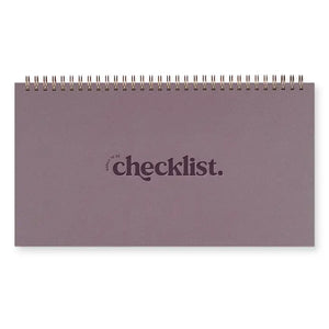 Weekly To Do Checklist Planner - Tigertree