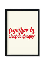 Load image into Gallery viewer, Electric Dreams Print - Tigertree
