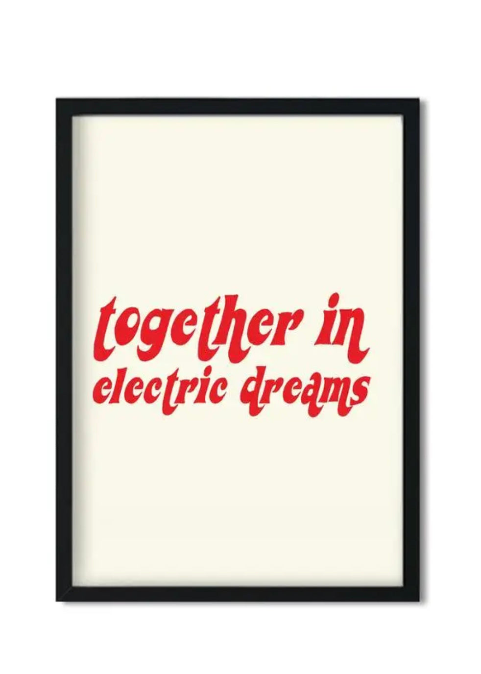 Electric Dreams Print - Tigertree