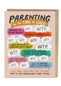 Parenting In The Time Card - Tigertree
