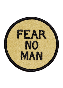 Fear No Man Embroidered Patch - Tigertree