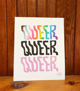 8" x 10" Queer Print - Tigertree