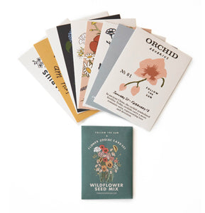 Flower Zodiac Sticker Card Set - Tigertree