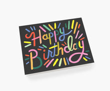 Load image into Gallery viewer, Fireworks Birthday Card - Tigertree
